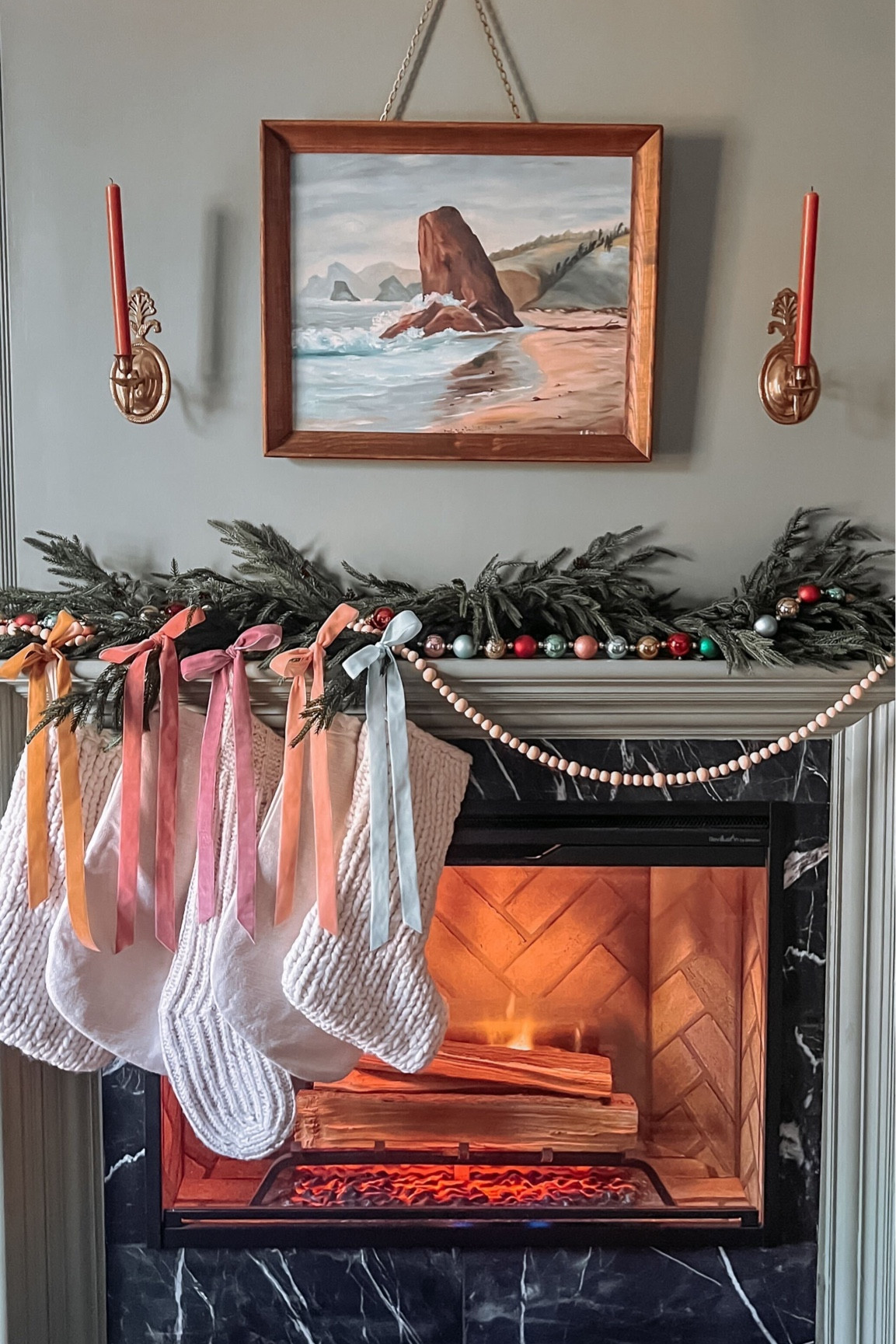 Embracing the warmth of a Cottage Christmas with vintage charm: velvet, wooden accents, and cozy knits adorning the mantel. 'Tis the season for timeless traditions and festive nostalgia. 

#TimelessChristmas
#ChristmasDecorFinds
#FestiveFurnishings
#CozyCottageChristmas

#LTKHoliday 

#LTKhome #LTKSeasonal