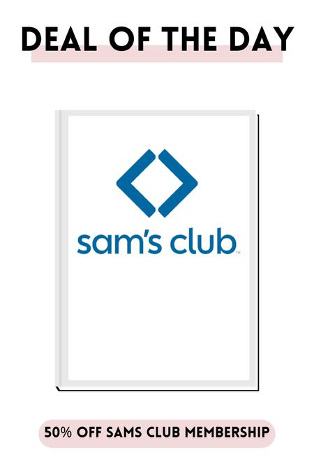Deal of the Day // Get 50% off a Sam’s Club membership! We save so much money each year by shopping at Sam’s Club!! 

#LTKSaleAlert #LTKFindsUnder50 #LTKFamily