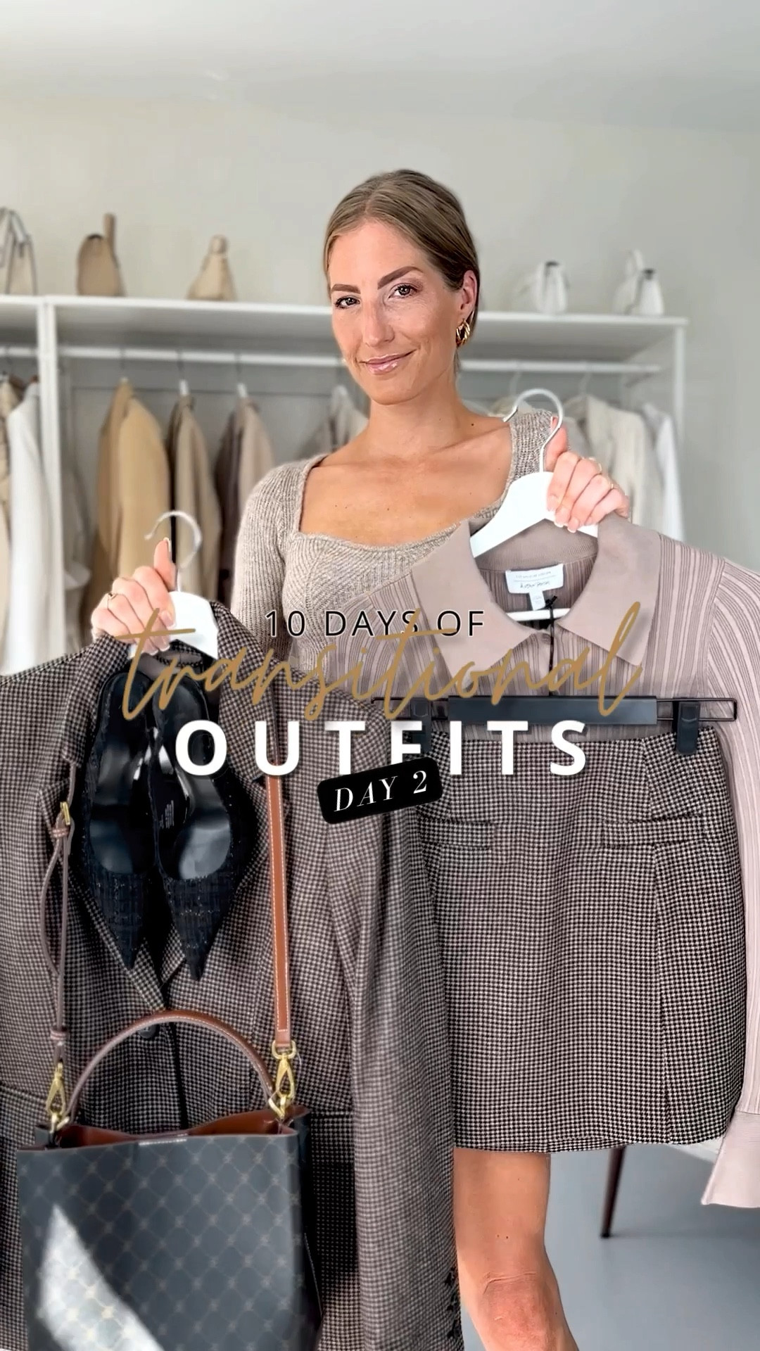 Day 2 - the skirt suit 🔥 I’ve seen so many variations already of the skirt suit and fall hasn’t even started 🙊 This one from &otherstories is tts, wearing mini skirt in 32 and blazer in 34. If you want to wear a sweater underneath make sure to size up. Read the size guide/size reviews to pick the right size.

Leave a 🖤 to favorite this post and come back later to shop

Work outfit, workwear, work wardrobe, mini skirt, checked skirt, checked blazer, single breasted blazer, knit top, taupe top, brown skirt, brown blazer, brown, butonned down top, polo shirt, polo knit 

#LTKSeasonal #LTKstyletip #LTKworkwear