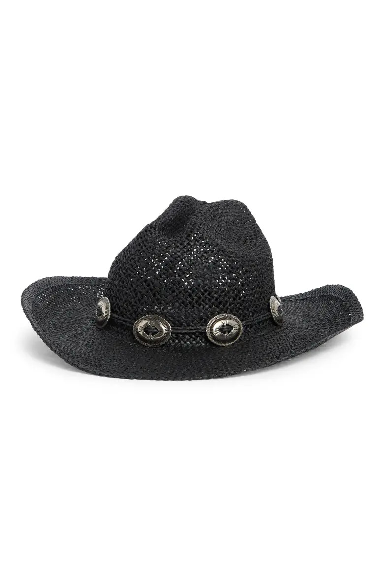 BP. Boho Straw Cowboy Hat (Women) | Nordstrom | Nordstrom