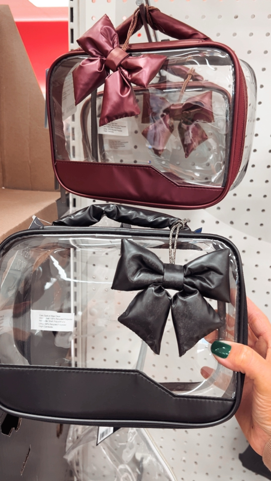 The cutest clear travel bags are on sale! Travel bags, open story bags, luggage, travel sets  

#LTKHoliday #LTKvlog #LTKSaleAlert