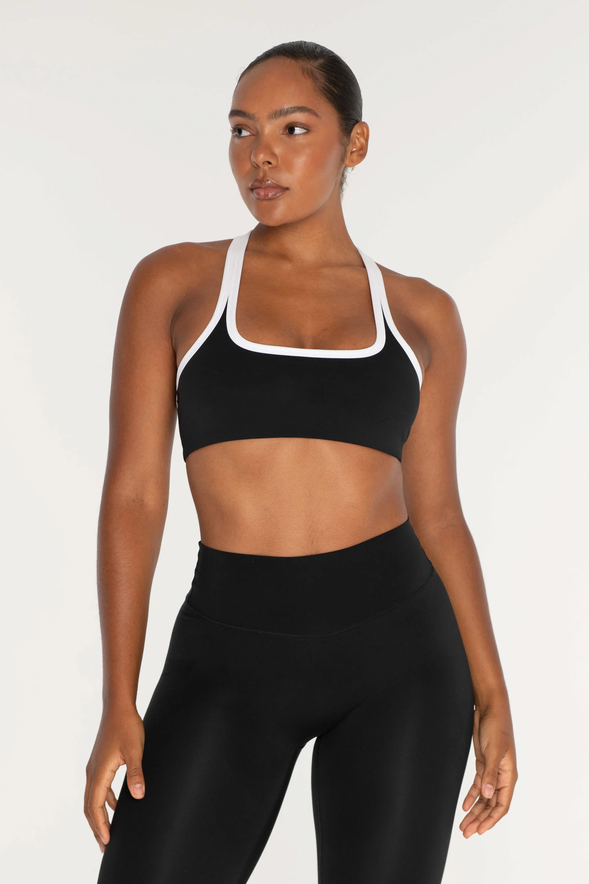 Racer Bra - Black/White | FORM