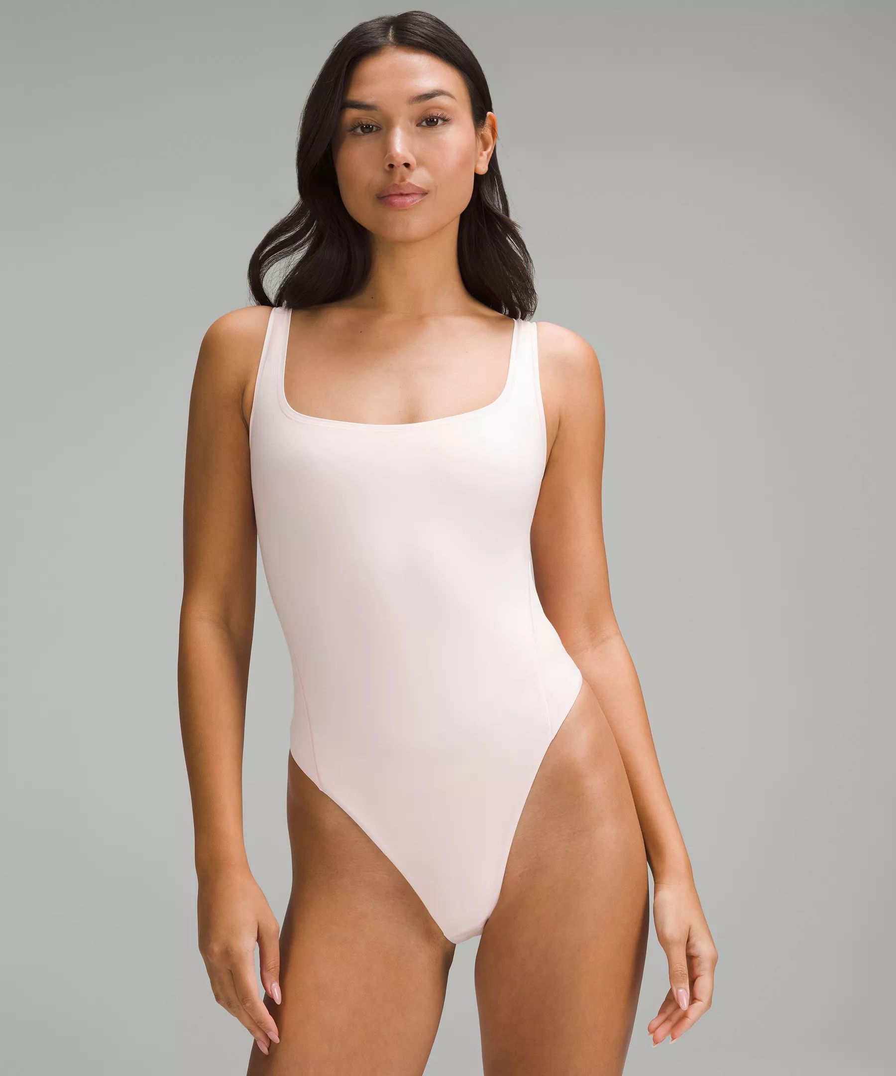 Wundermost Ultra-Soft Nulu Square-Neck Sleeveless Bodysuit | Lululemon (US)