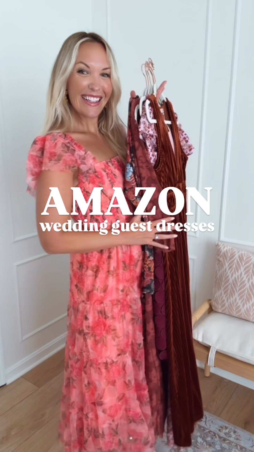 Fall wedding guest dresses from Amazon! Wearing a med 

#LTKStyleTip #LTKWedding #LTKSeasonal