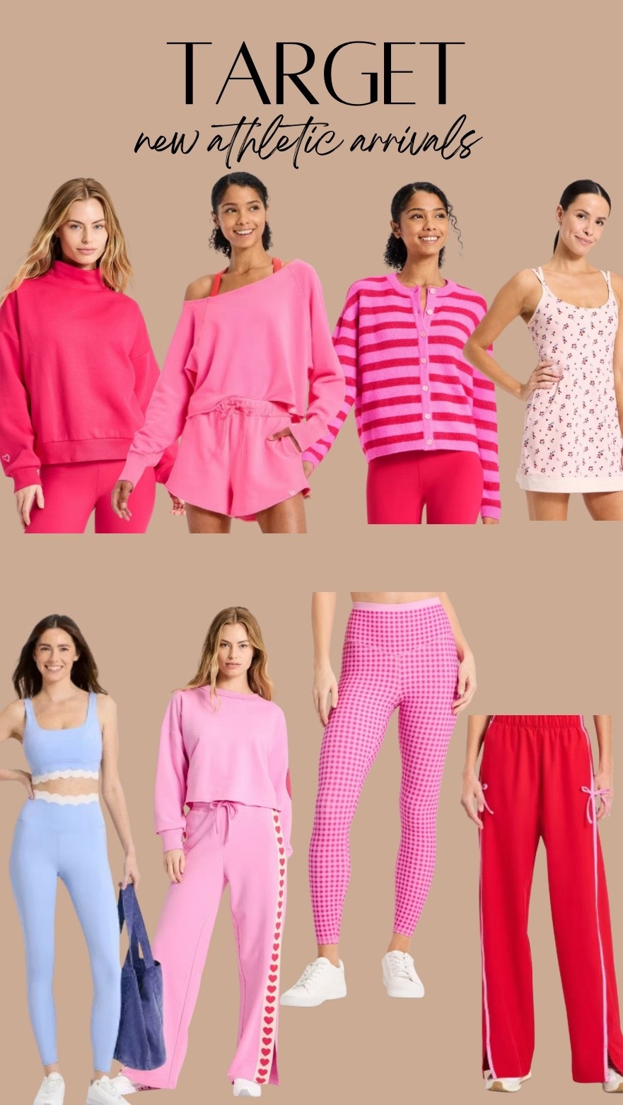 Target new athletic arrivals 

#LTKHoliday #LTKGiftGuide #LTKFindsUnder100