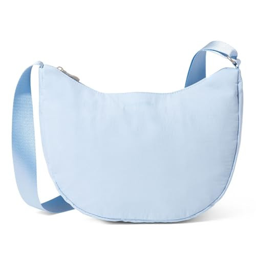 Baggallini Swift Crescent Crossbody Bag for Women - Lightweight 12"x8" Travel Purse Handbag | Amazon (US)