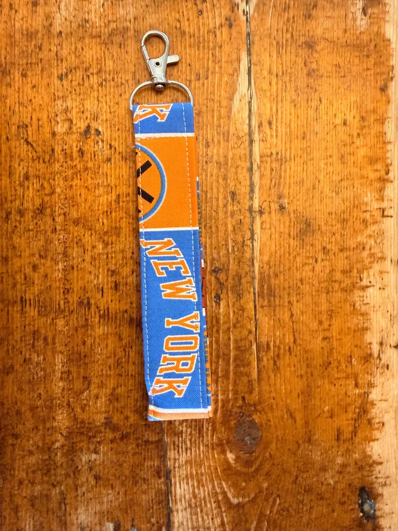 NY KNICKS Wristlet Keychain \u2013 6 Inch Hand Strap. - Etsy | Etsy (Global)