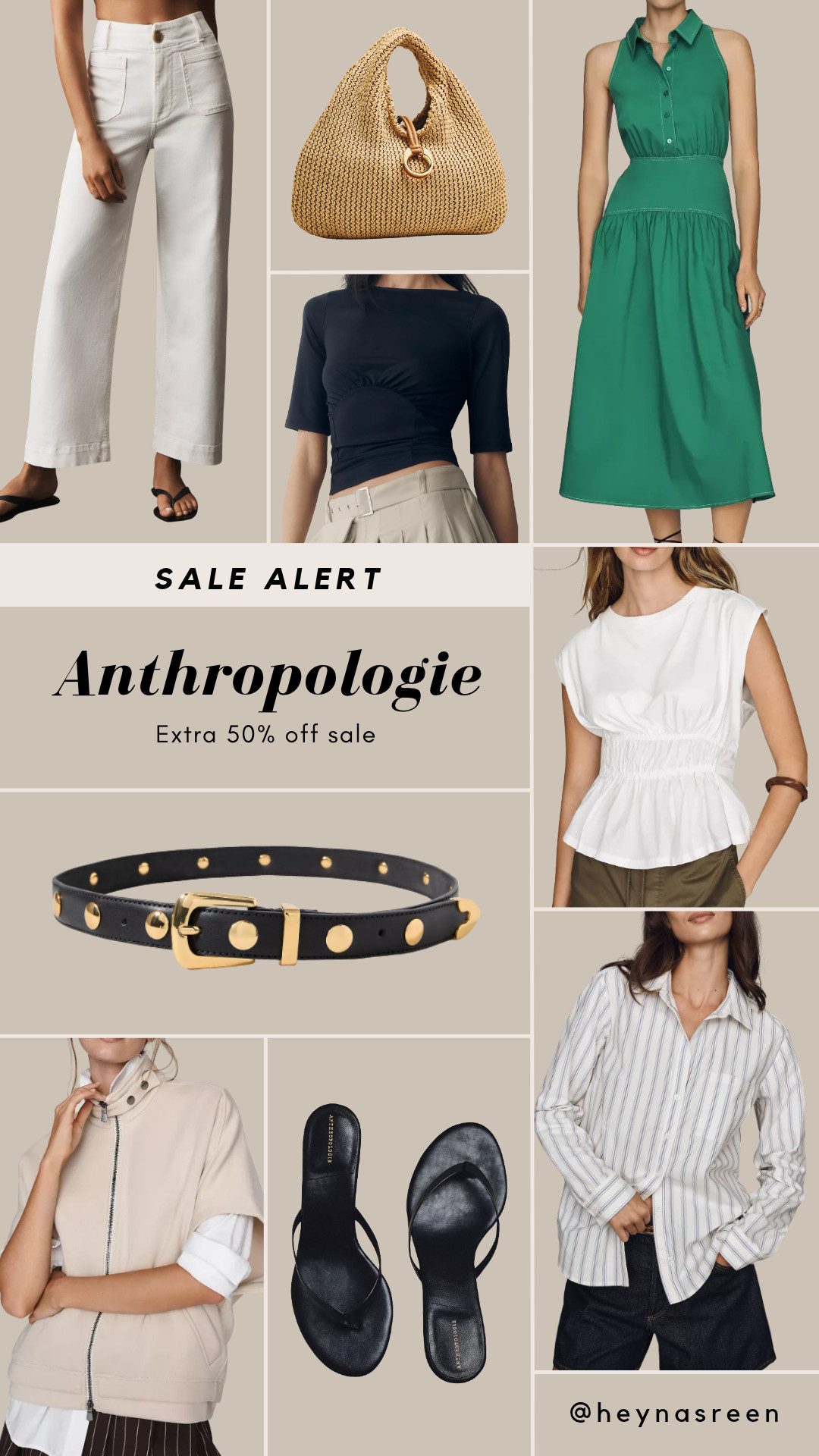 Get an extra 50% off sale items at Anthropologie right now! Here are a few of my favorite picks.