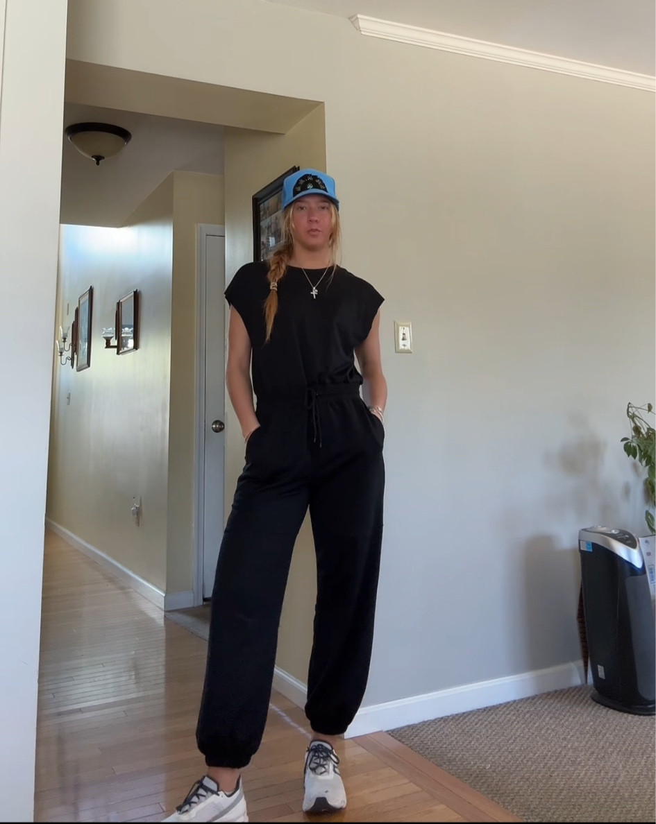 free people dupe for the Throw and Go onesie. I’m wearing a size medium, I’m about 5’6 and usually wear a size 6! 

#LTKSeasonal #LTKActive #LTKfindsunder50
