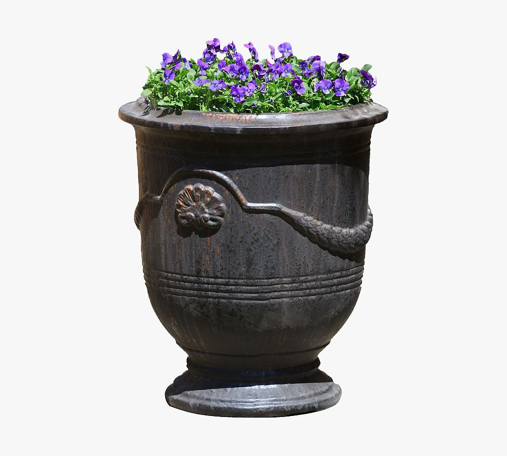 Rosette Anduze Planters | Pottery Barn (US)