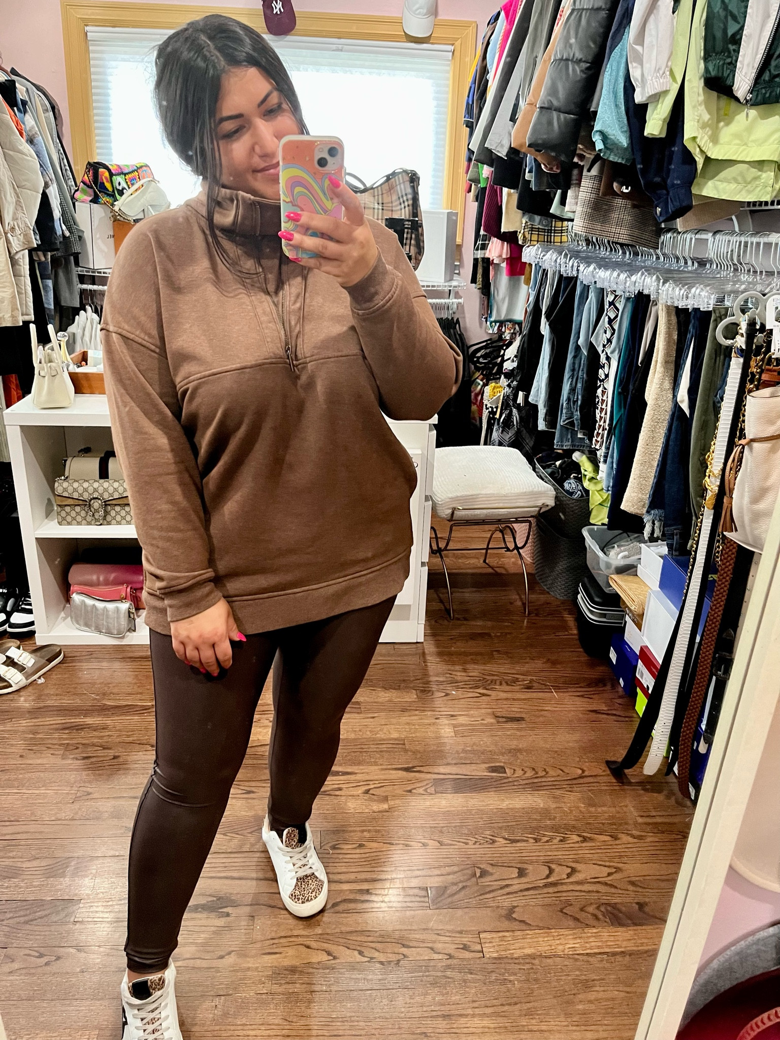 These are the best faux leather leggings you will find for only $14.98!!! 

#LTKstyletip #LTKCon #LTKSeasonal