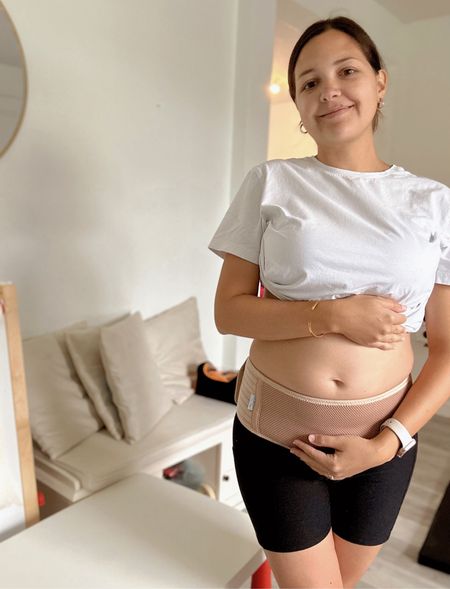 This pregnancy belly support belt has been a game changer! 

#LTKunder50 #LTKU #LTKbump