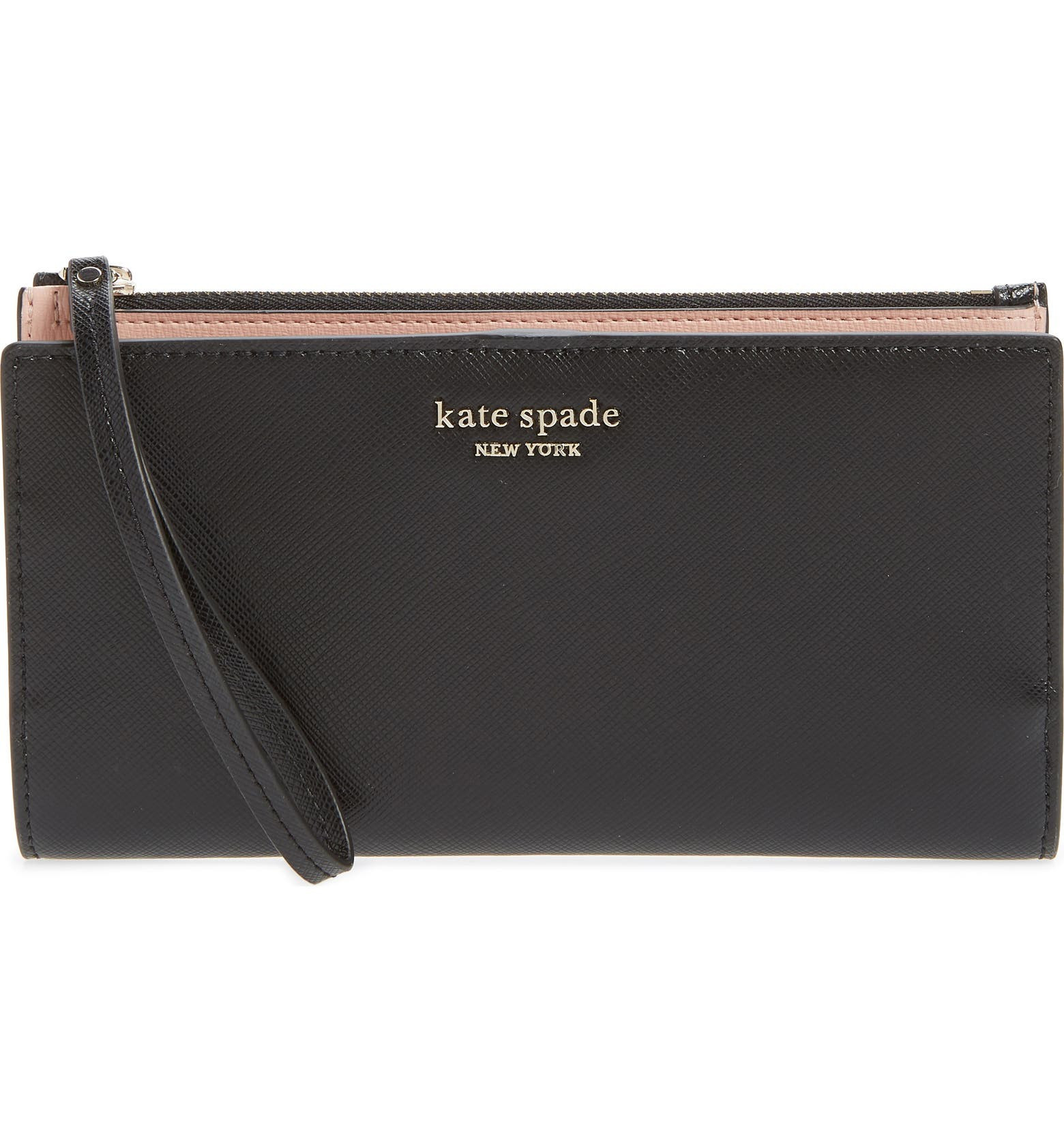spencer continental leather wristlet | Nordstrom