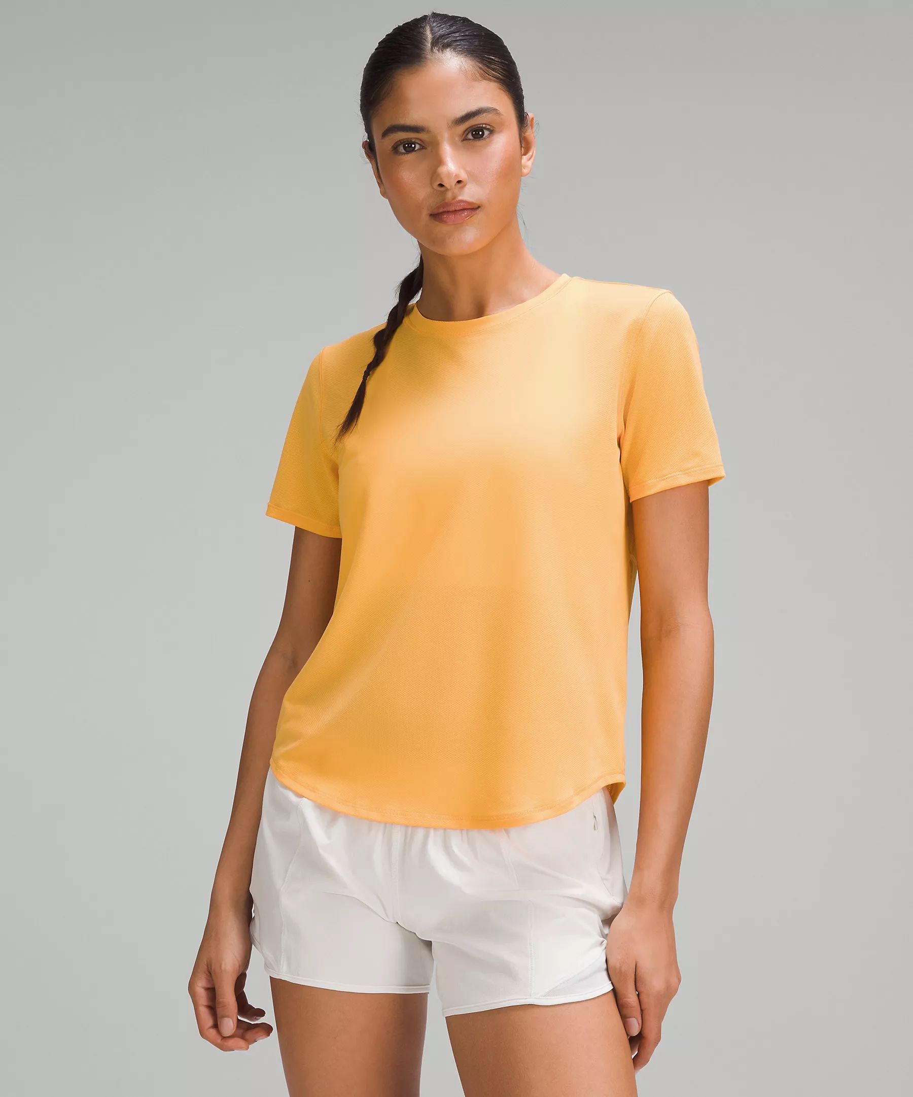 High-Neck Running and Training T-Shirt | Women's Short Sleeve Shirts & Tee's | lululemon | Lululemon (US)