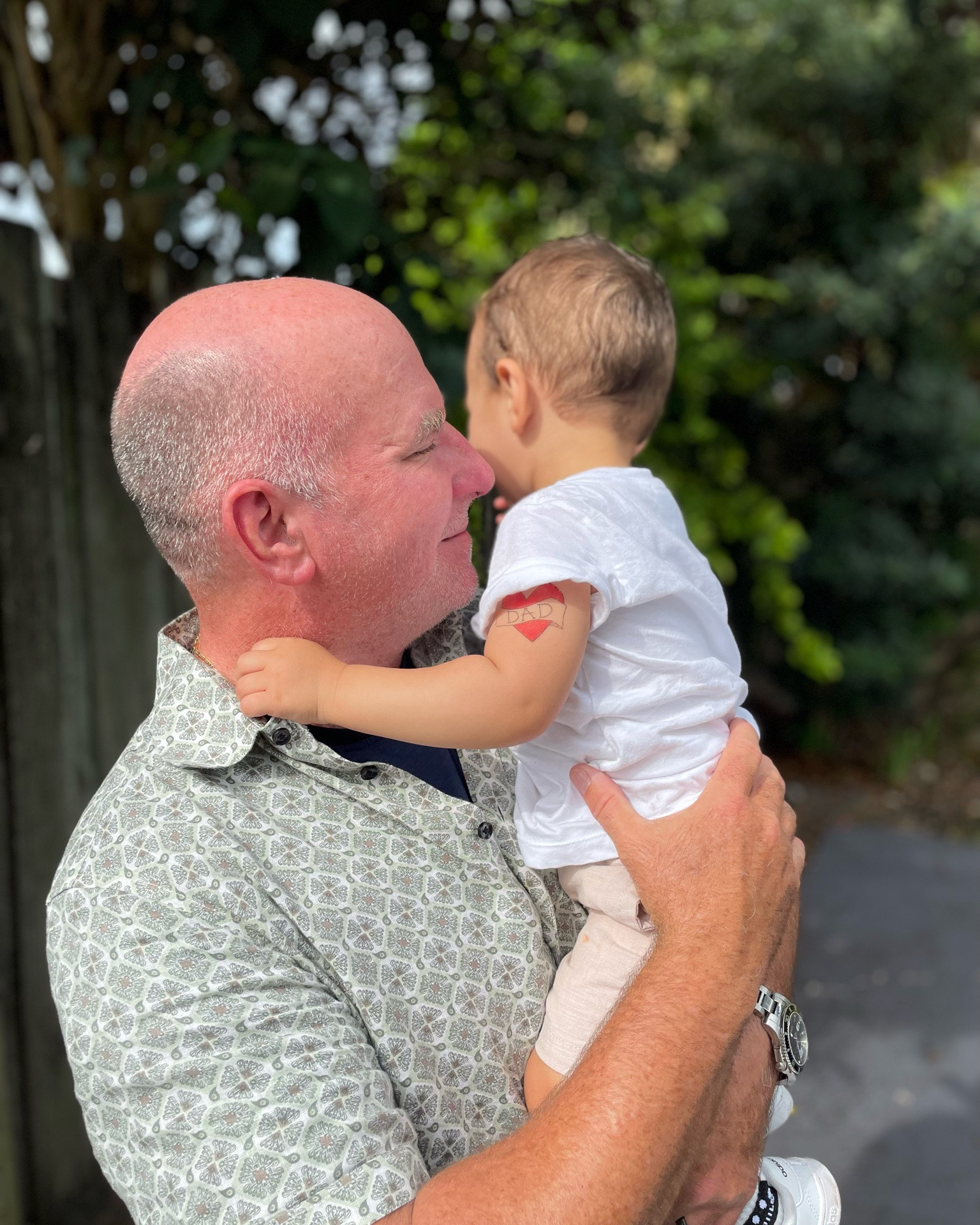 I’ve got Father’s Day on my mind since it’s June now (how did that happen already?!?). 

A few years ago I got little Dad fake tattoos to surprise my husband but putting it on my little guy’s arm. Everyone loved it! 

I haven’t done this since that year but I bought 2 for each of my boys to wear this year (don’t tell my husband 🤫). 

I’ve linked the temporary tattoos here (they come in 2 sizes, I got the small one for my son in these photos and got both sizes for each boy this time) so you can surprise someone with them too 😉 

Save for Father’s Day inspo, find more like this in my Seasonal and Gifting collections, and follow me for more ✨

More Father’s Day gift ideas to come so make sure you check back!

Father’s Day gifts • gifts for him • gifts for dad • kids temporary tattoo • Father’s Day ideas • gift ideas • dad gift ideas • dad gifts

#LTKSeasonal #LTKMens #LTKmomlife