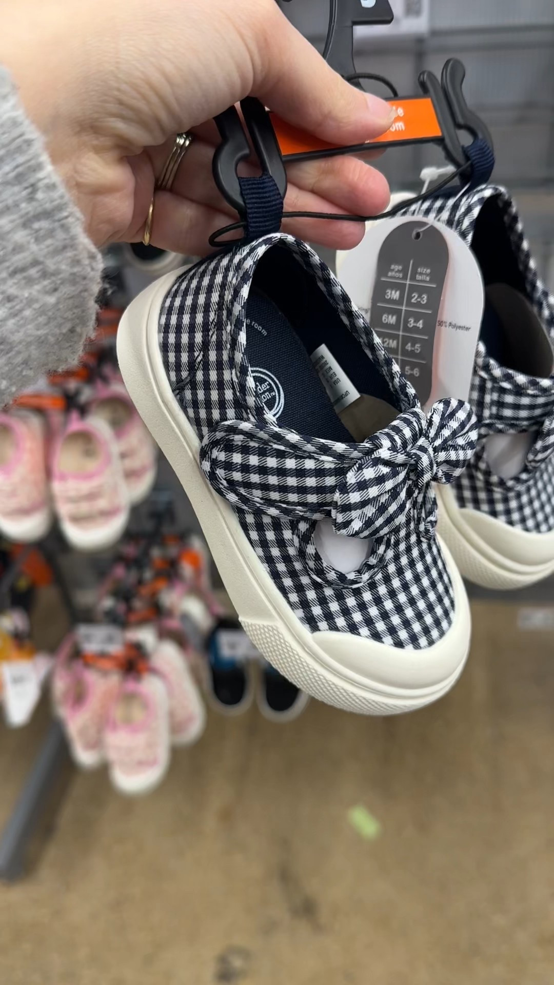 Wonder nation girls springs shoes at Walmart
Gingham shoes 

#LTKmomlife #LTKBaby #LTKKids