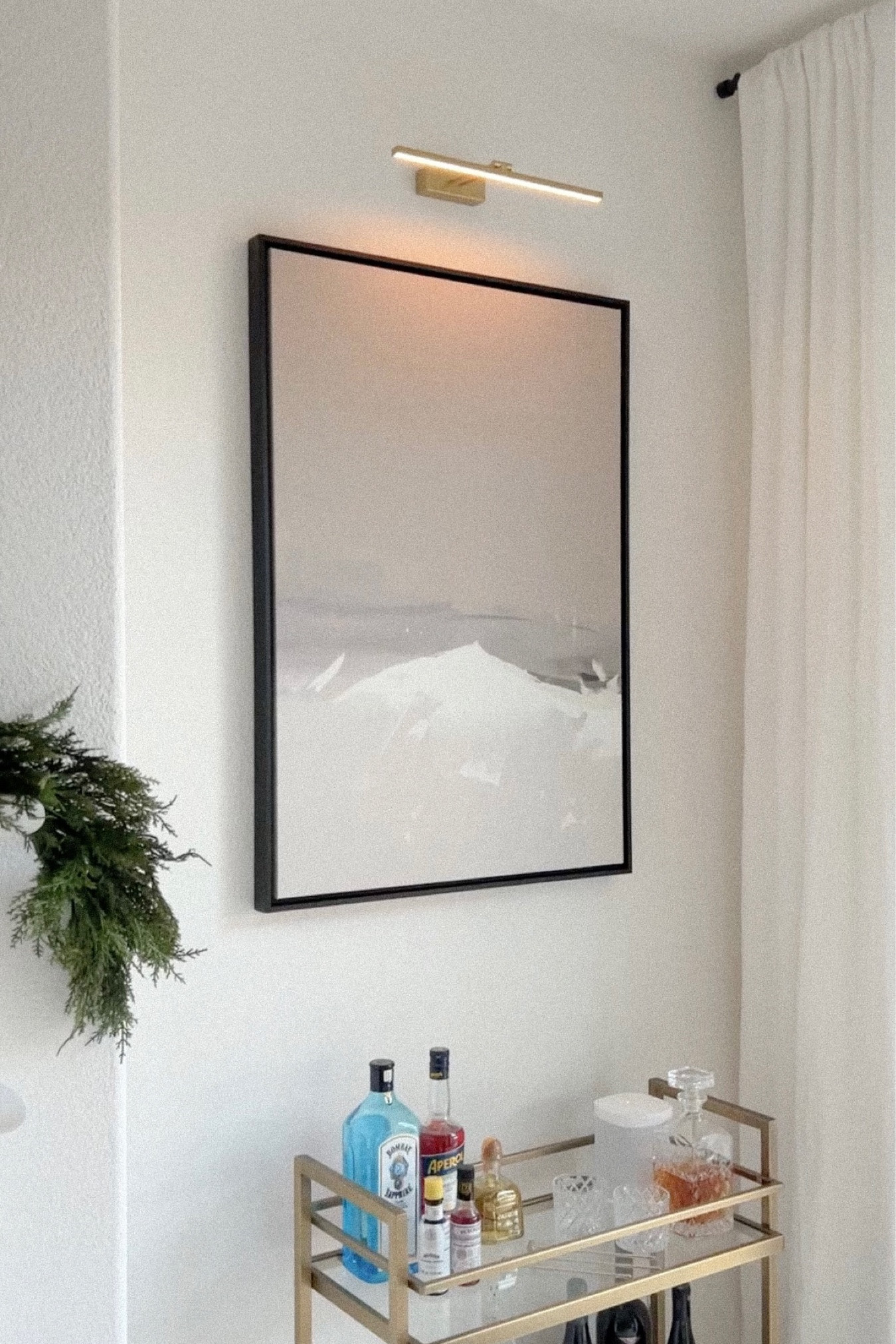 Perfect battery operated (no hardwiring necessary)  picture light to elevate any artwork in your home ✨

#LTKHoliday #LTKGiftGuide #LTKhome