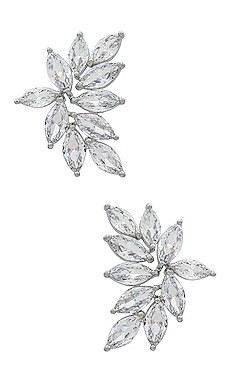 SHASHI Amina Earrings in Silver from Revolve.com | Revolve Clothing (Global)