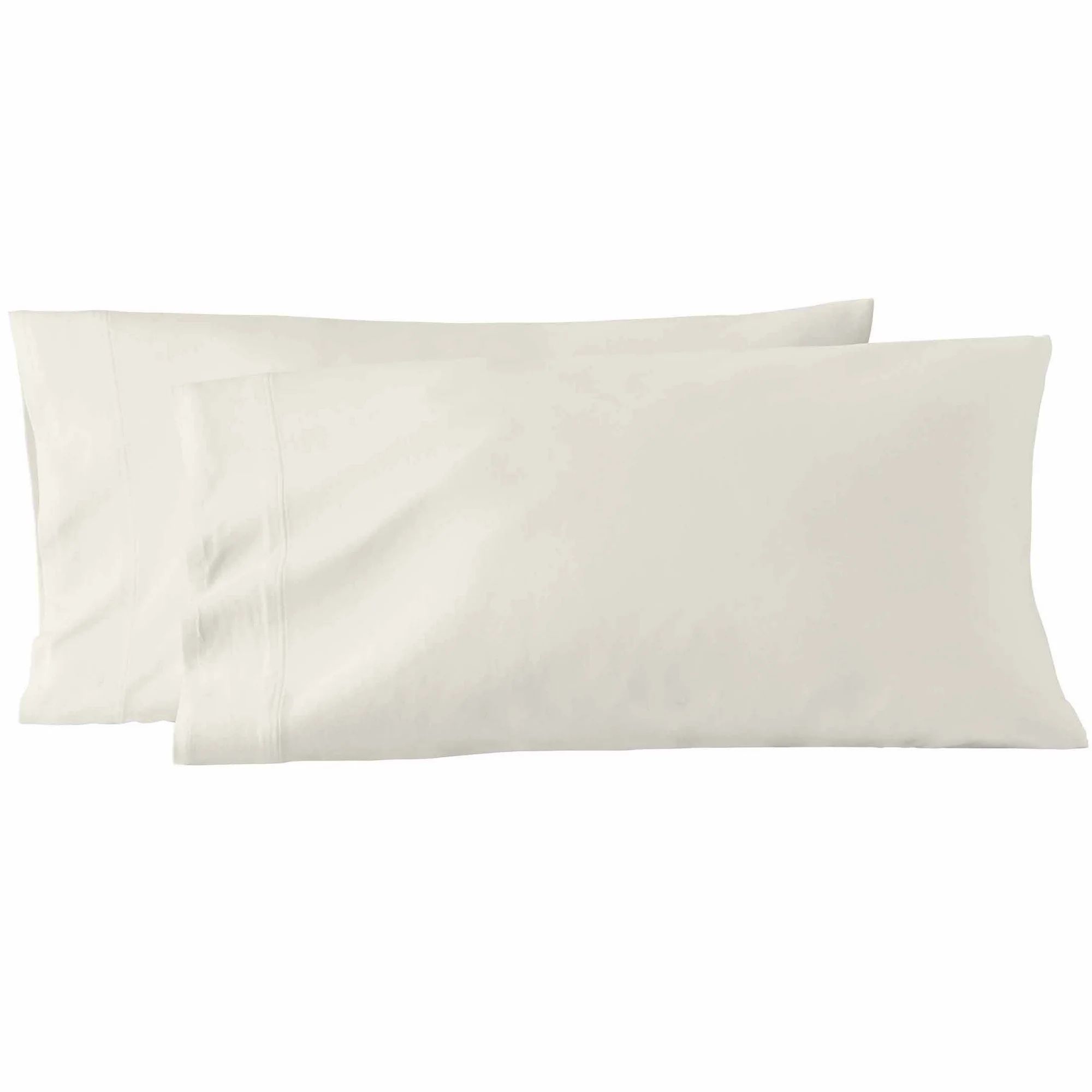 Better Homes & Gardens Arctic White Jersey Pillow Case, King (2 Count) | Walmart (US)