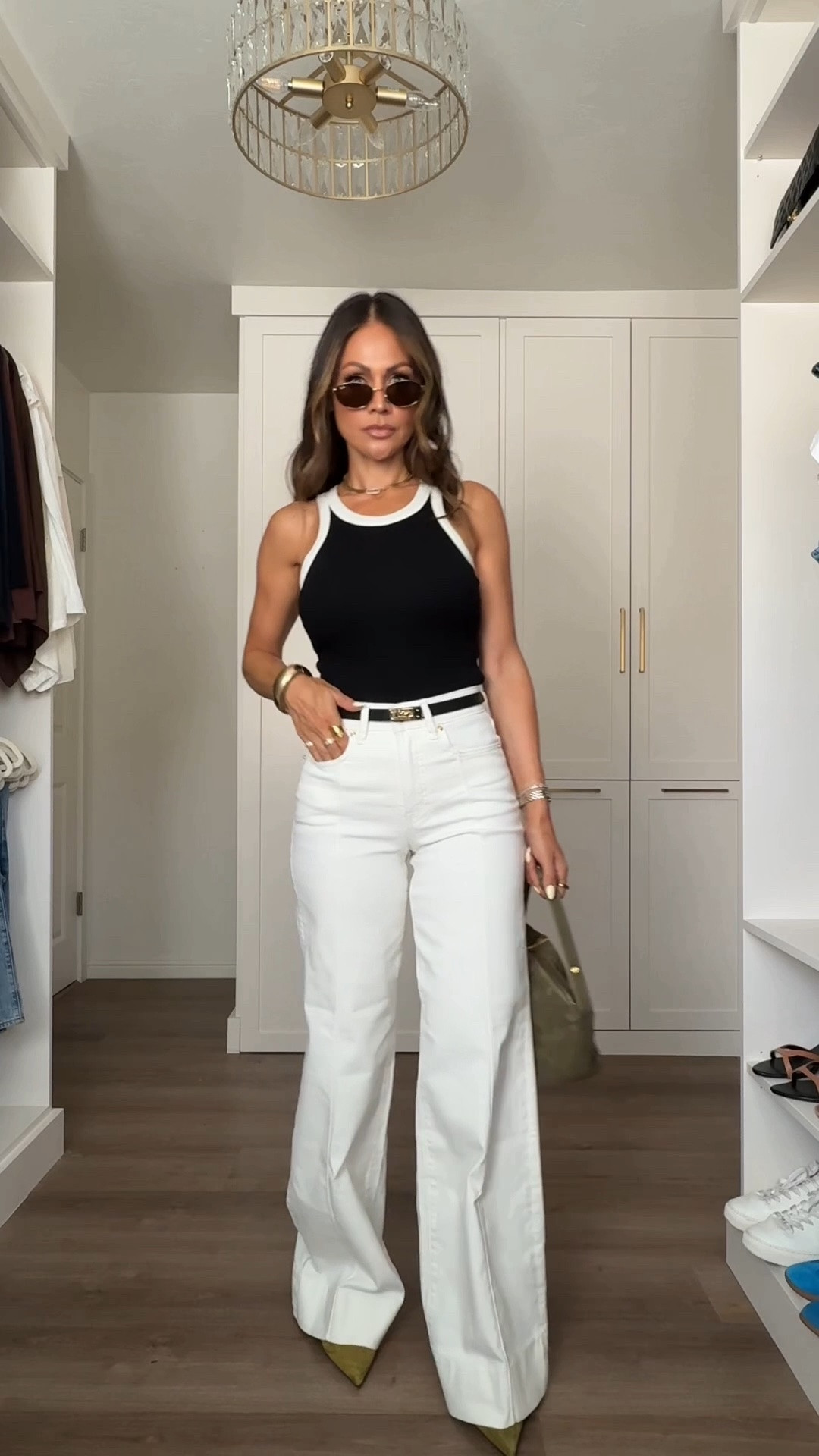 Elevated casual fall styling 
Wearing small in tank /26 jeans

#LTKootd #LTKgrwm #LTKU