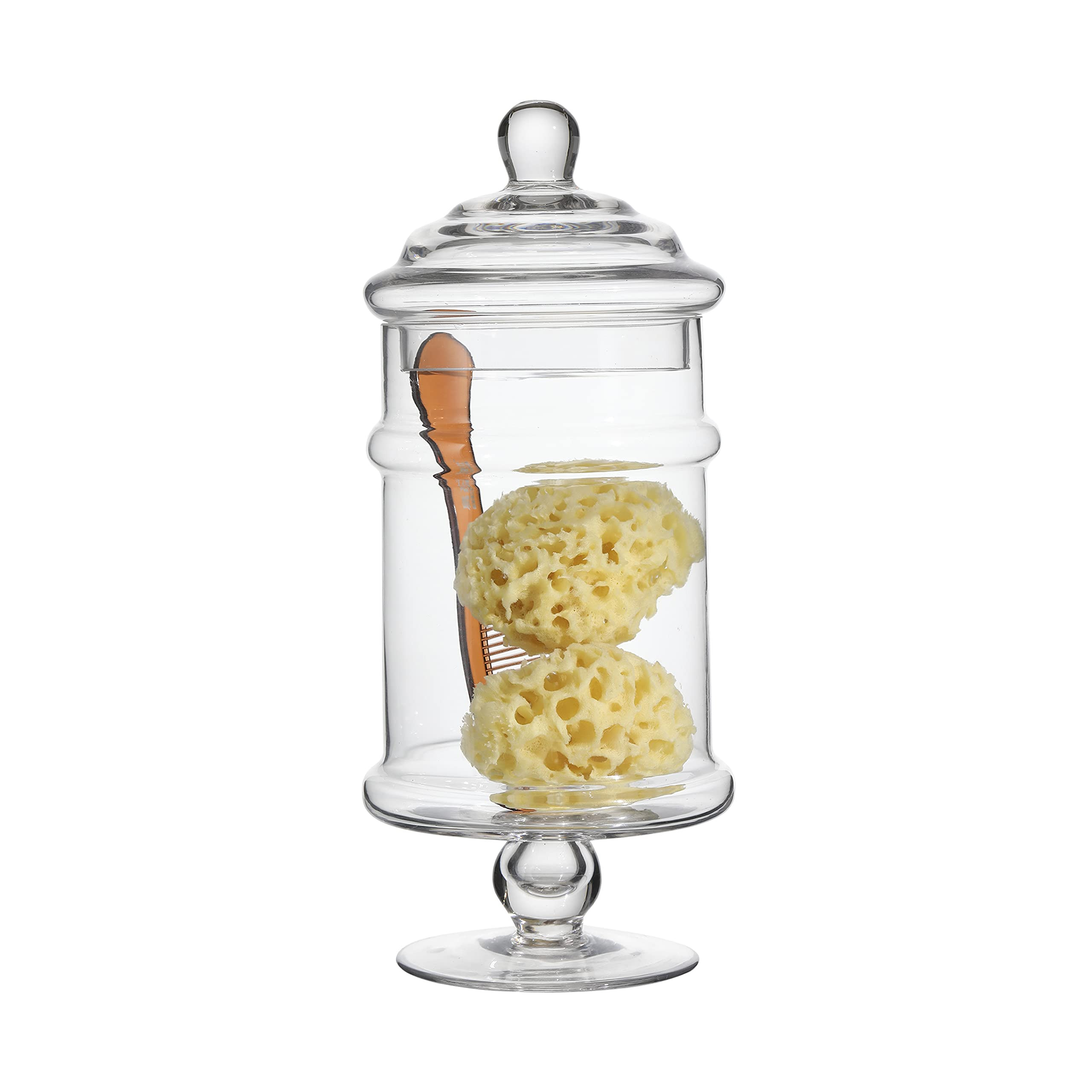 Glass Apothecary Jars, Bathroom Storage Organizer Stand, Decorative Wedding Candy Buffets Contain... | Amazon (US)