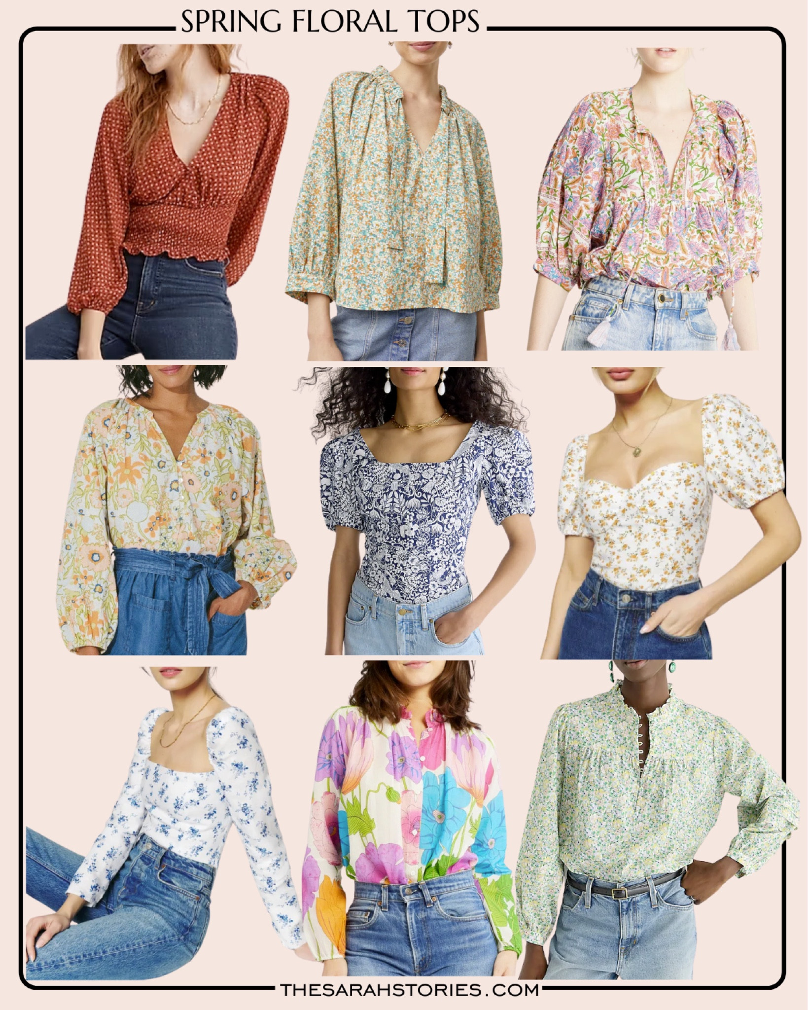 Floral tops for Spring! 

#LTKFind #LTKstyletip