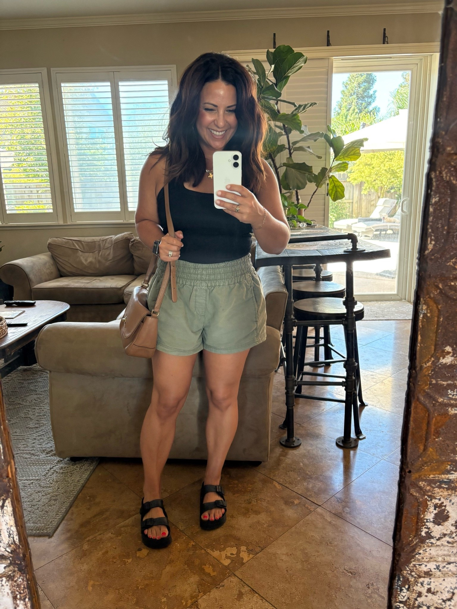 The easiest summer outfit you’ll wear on repeat. ☀️ This tank has become one of my favorite Amazon finds—perfect for hot days, morning walks, workouts, lounging, running errands, or dressing up with denim for date night. I love the flattering neckline, built-in bra, and comfortable fit. Wearing a size small. 🖤

#LTKStyle #SummerOutfitsOver40 #AmazonFashion #SummerOutfit #CasualStyle #WeekendStyle

#LTKOver40 #LTKSeasonal #LTKootd