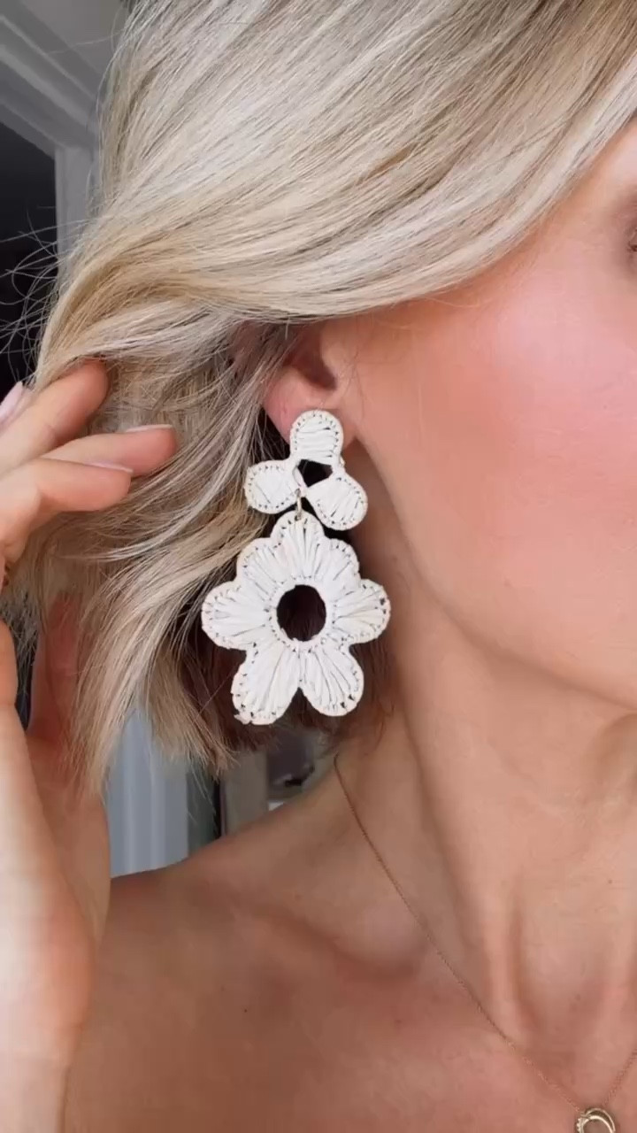 How fun are these earrings? I am loving statement jewelry and the rattan texture adds the perfect spring/summer accent. 

Loverly grey, Anthropologie jewelry, statement earrings, jewelry for summer, vacation resort wear accessories 

#LTKSeasonal