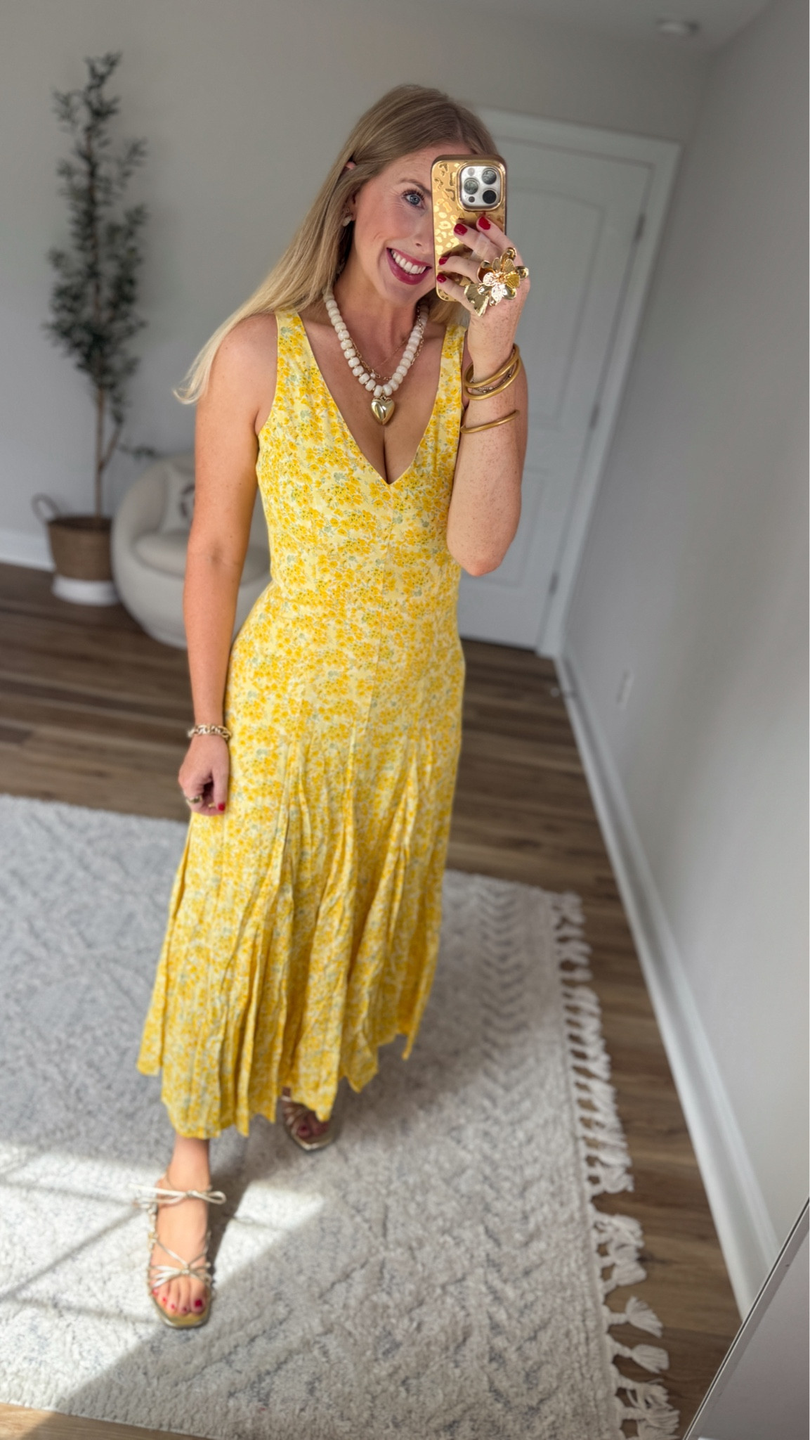 Weekend Walmart Wins try-on
Yellow floral maxi dress-

#LTKootd #LTKmomlife