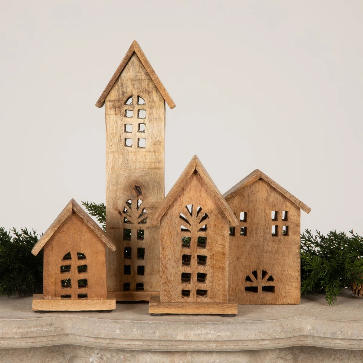 Decorative Carved Mango Wood Houses | Wayfair North America