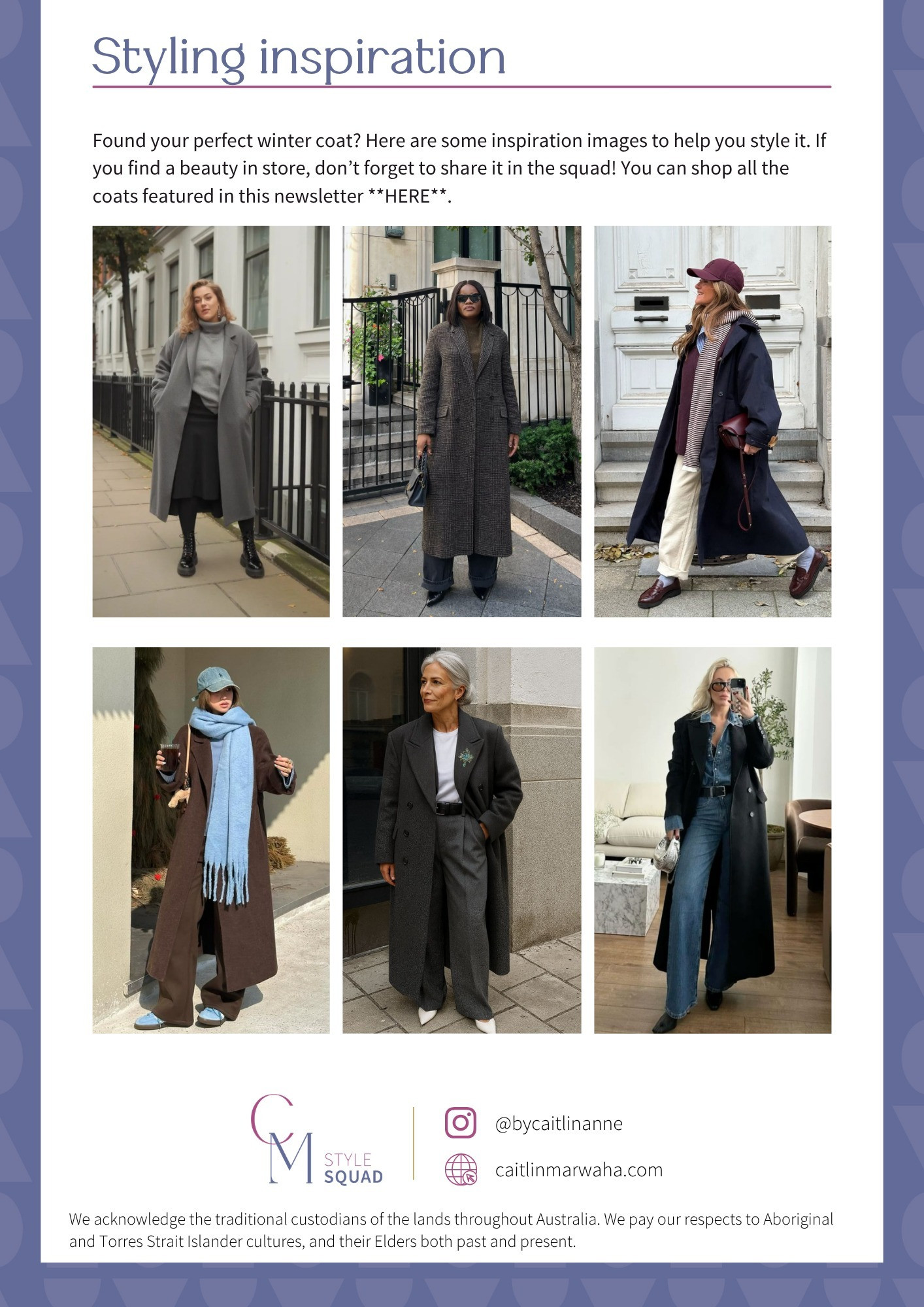 Shop The CM Style Squad Members Newsletter 

 #LTKaustralia #LTKstyletip #LTKautumn