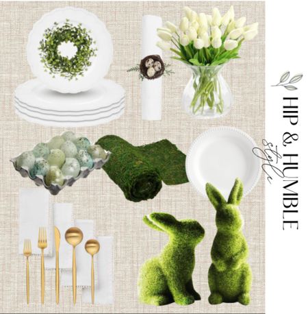 Here are some simple, yet sweet and quick, Easter table decor ideas  

#LTKhome #LTKSeasonal