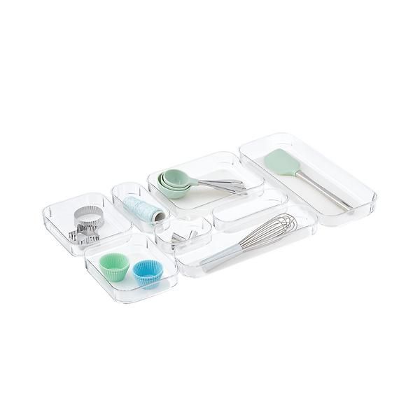 madesmart Clear Drawer Organizers | The Container Store