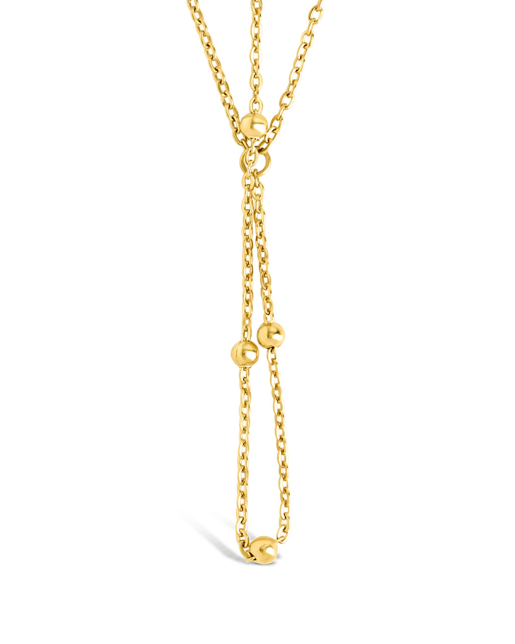 Myrna Beaded Layered Body Chain | Sterling Forever