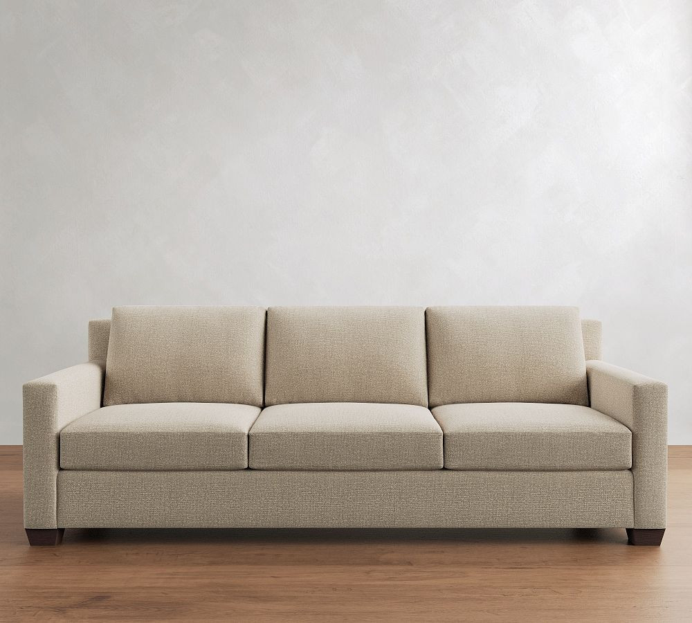 York Square Arm Sofa (60"-108") | Pottery Barn (US)