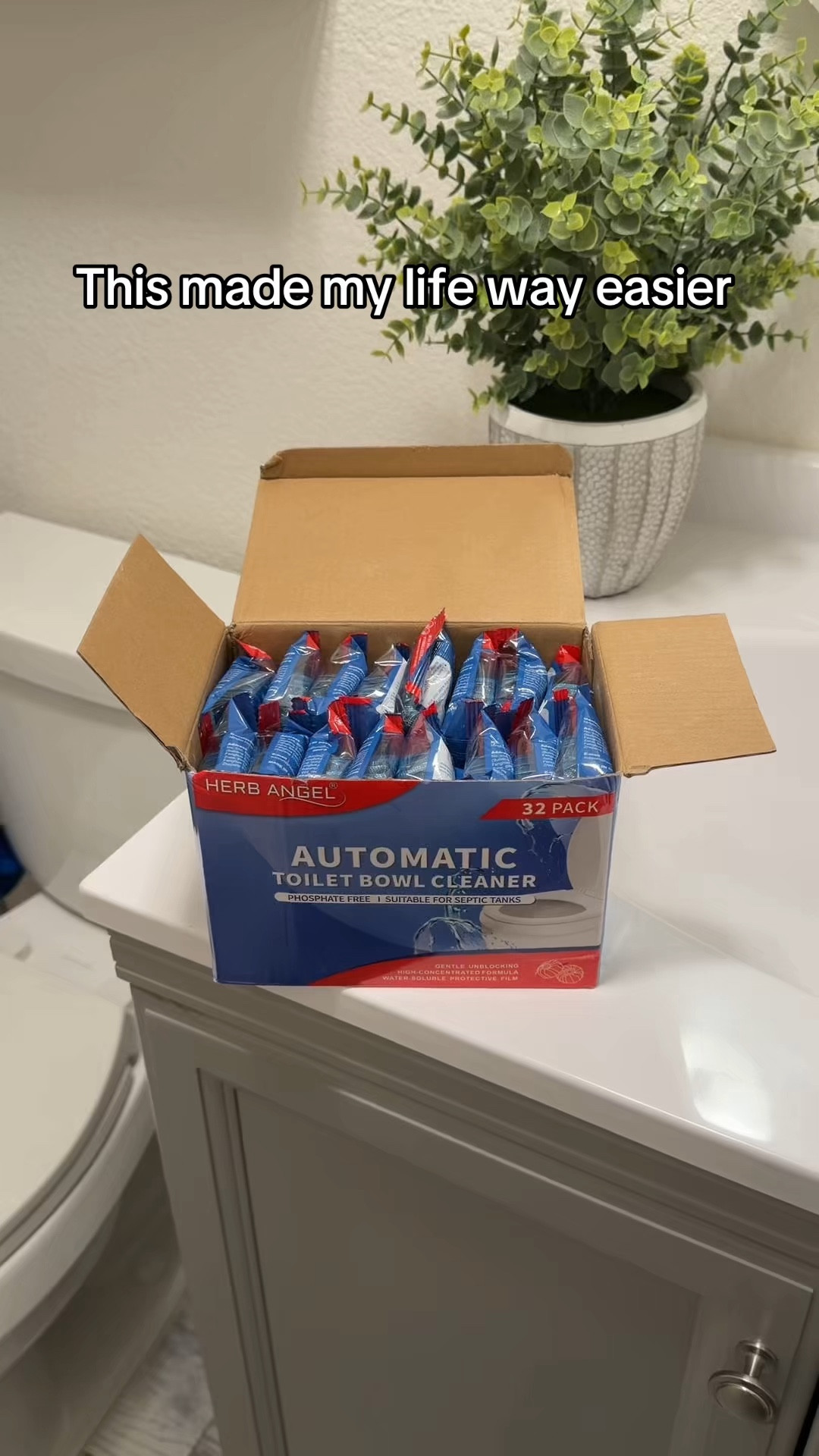 Toilet bowl cleaning tablets I linked similar ones #bathroom #bathroomcleaning #bathroomfinds

#LTKHome