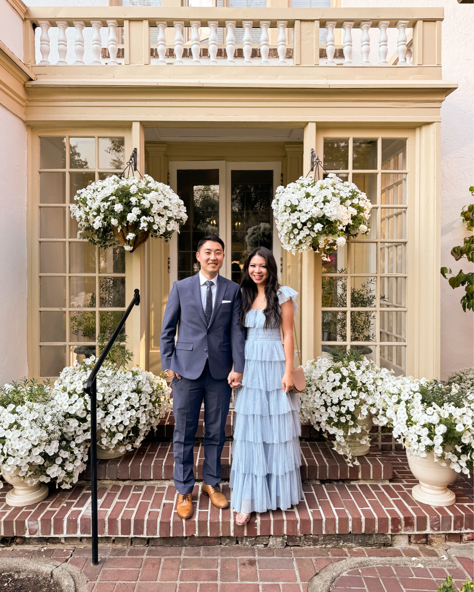 Tiered tulle dress, wedding guest dress for $109, petal and pup dress

Men’s suit jacket, floral tie, suit pants

#LTKSeasonal #LTKStyleTip #LTKWedding