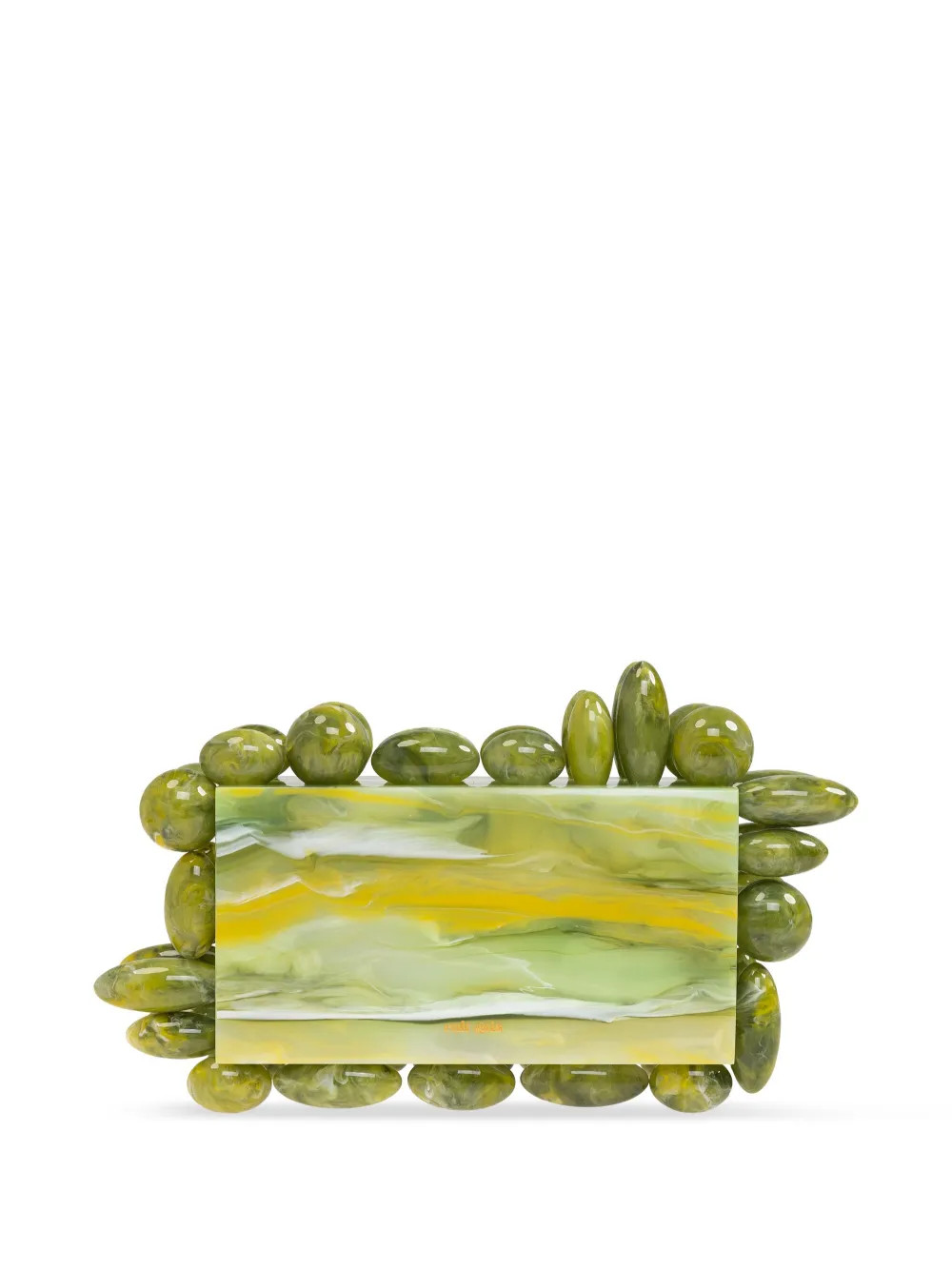 Cult Gaia Akira Clutch Bag | Green | FARFETCH | Farfetch Global