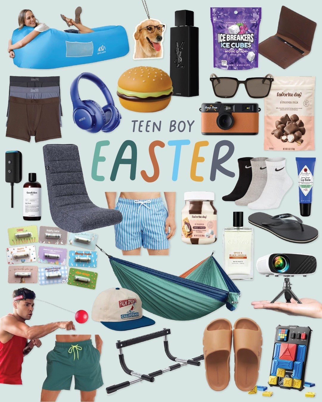 Upgrade his Easter basket with all the things he actually wants! Swimsuits, gadgets, and gear he’ll use long after the chocolate’s gone.

#EasterBasketIdeas #TeenBoyMustHaves

#LTKKids #LTKFamily #LTKSeasonal