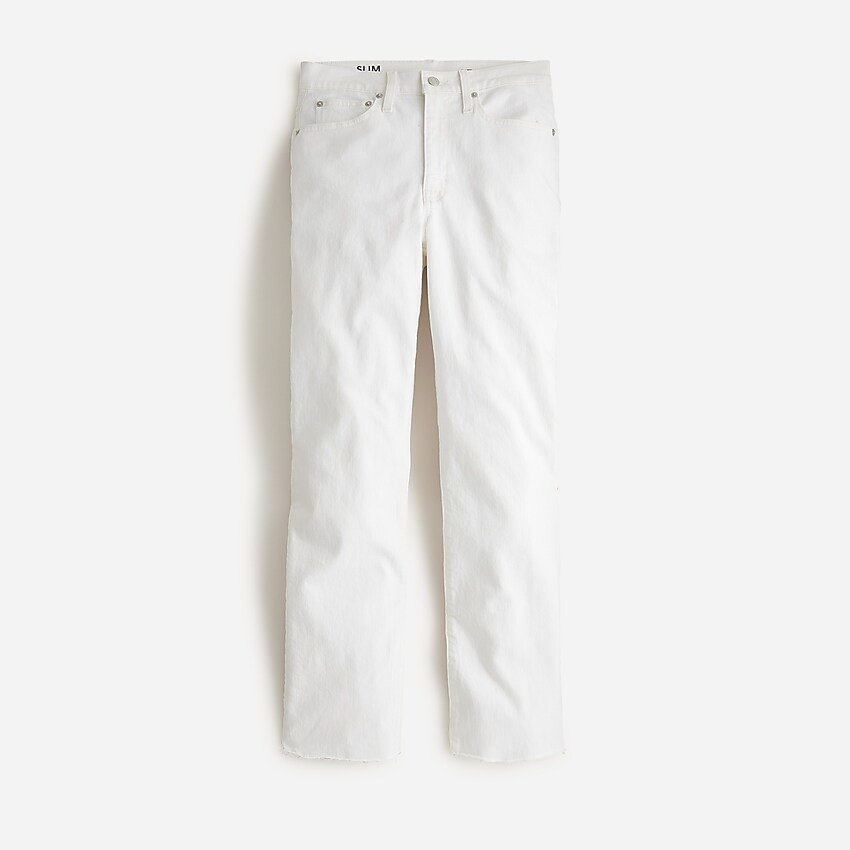 Slim boyfriend jean in white | J. Crew US
