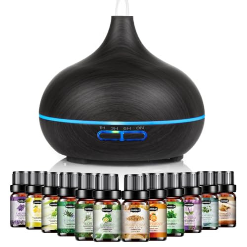 Hanolly 500ml essential oil diffuser and humidifier