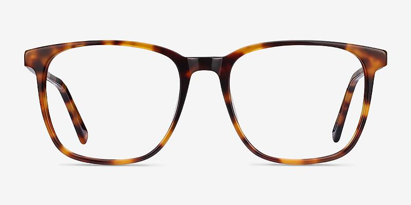 Finn Square Tortoise Glasses for Men | Eyebuydirect | EyeBuyDirect.com