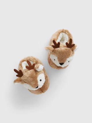 Toddler Reindeer Slippers | Gap Factory
