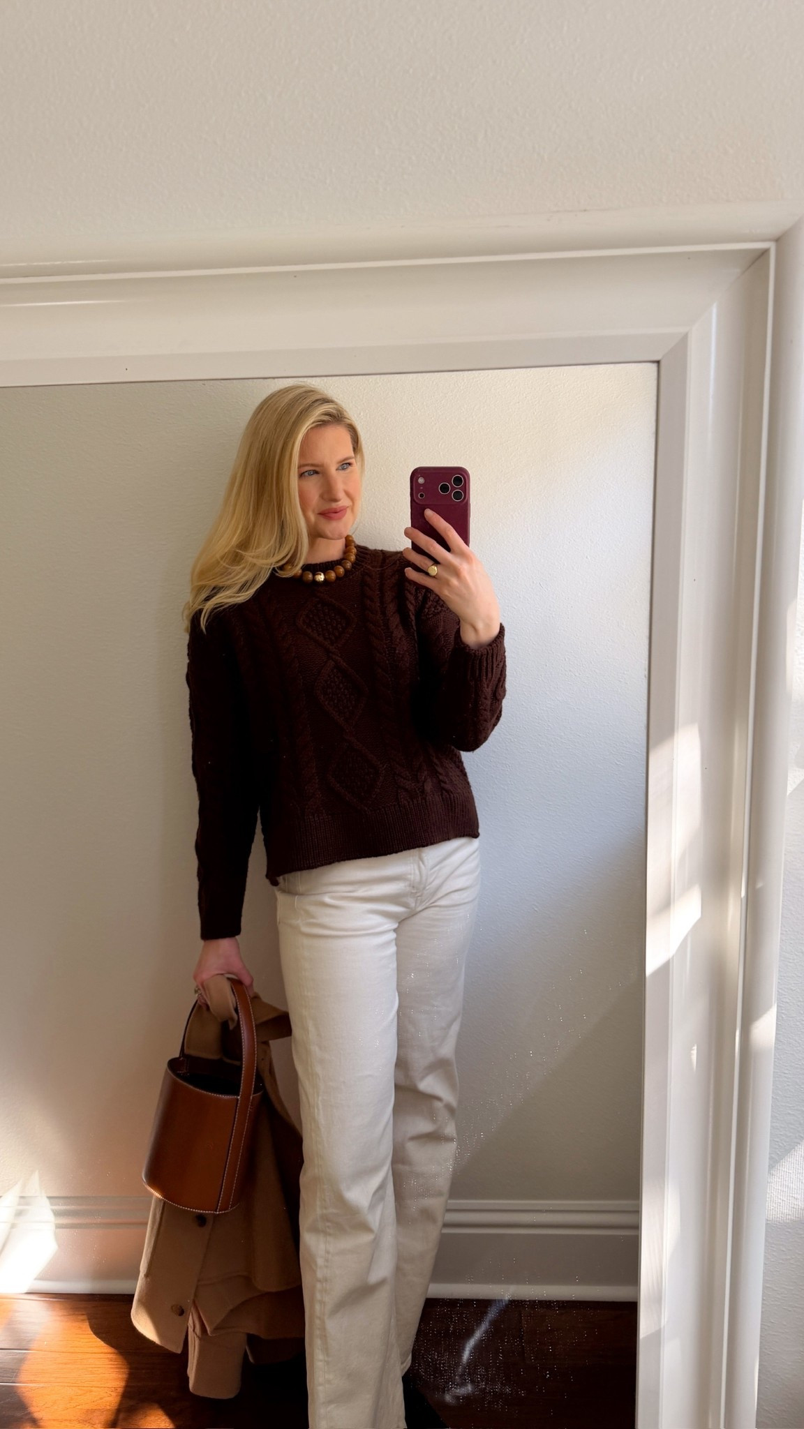 cozy look 🤎 and my boots are on sale for $52! 

#LTKgrwm #LTKmomlife #LTKdayinmylife