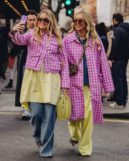 Pink gingham checked jackets, leopard print, denim and yellow for Spring! 

#LTKSeasonal #LTKstyletip #LTKfindsunder100