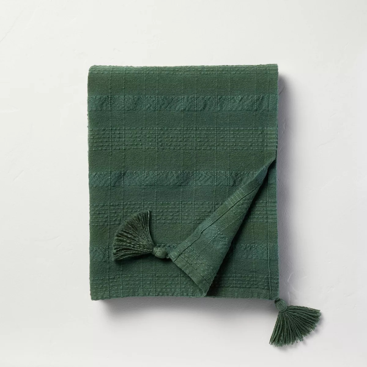 Textured Crosshatch Stripe Woven Throw Blanket - Hearth & Hand™ with Magnolia | Target