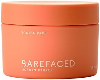 Barefaced Toning Pads (60 count) - Exfoliating Face Pads with 2% Glycolic Acid & Salicylic Acid -... | Amazon (US)