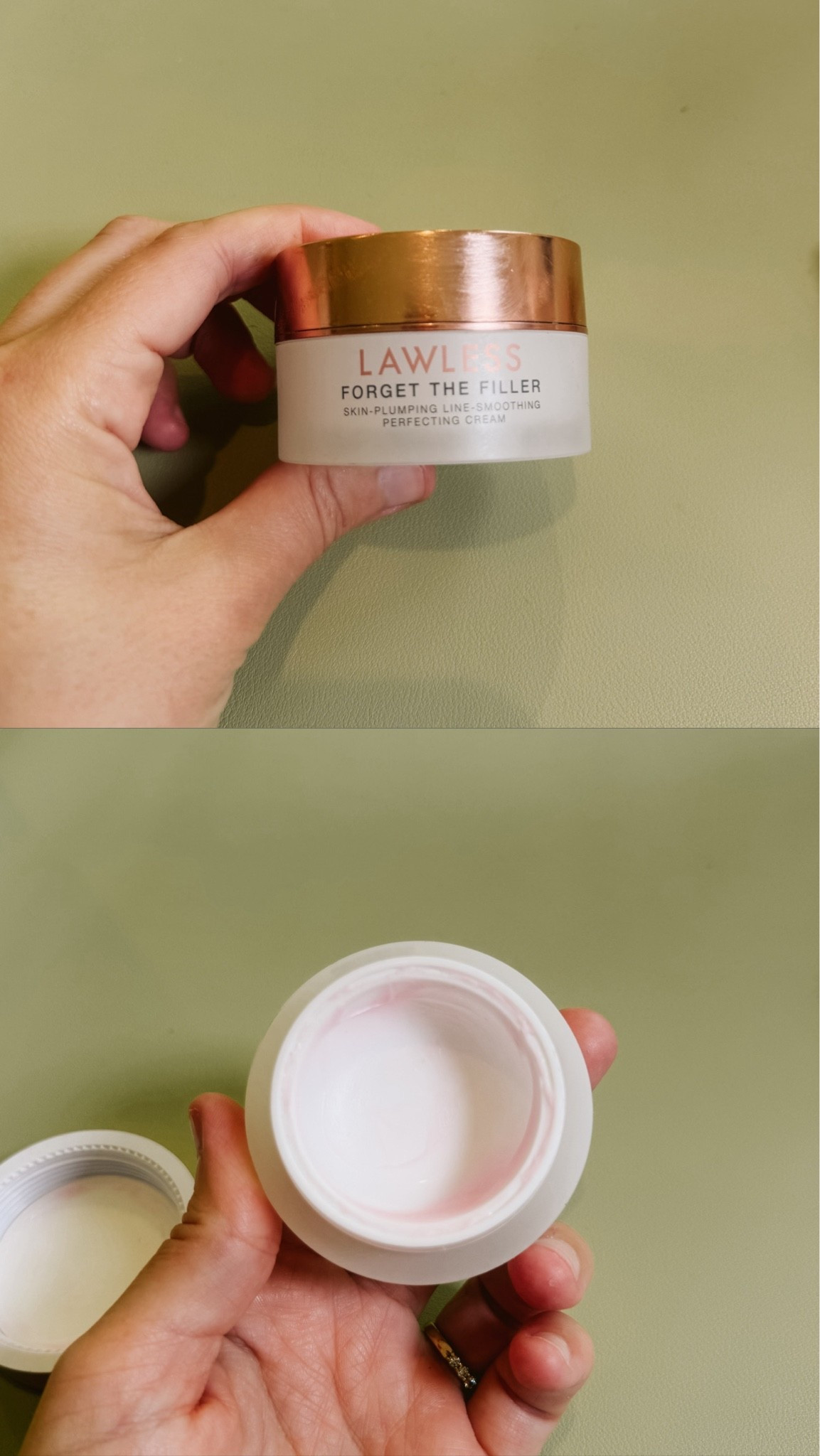 Lawless filler in a bottle. Empty jar alert! 🚨