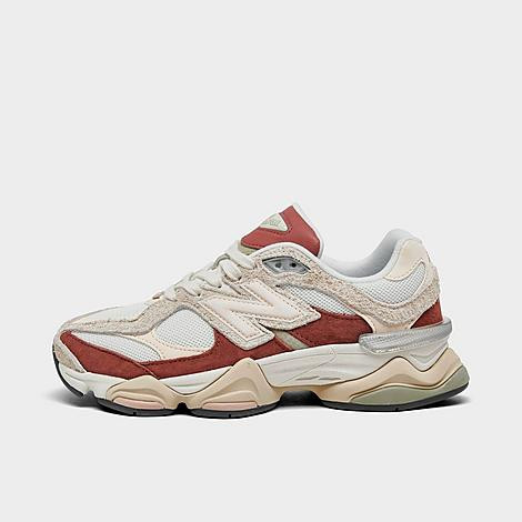 New Balance Women's 9060 Festival Casual Shoes in Beige/Beige Size 6.5 Suede | Finish Line (US)