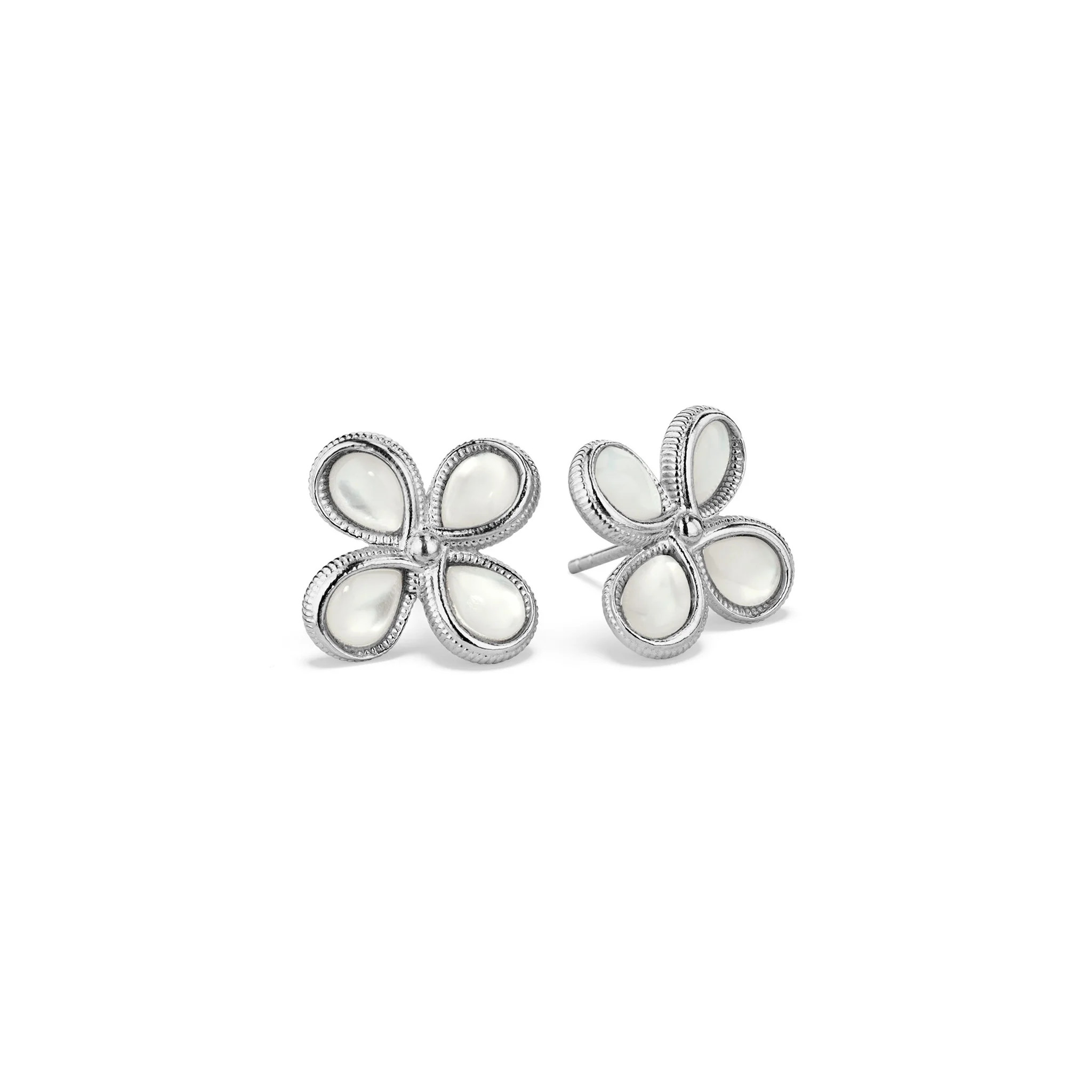 Jardin Stud Earrings with Mother of Pearl | Judith Ripka 